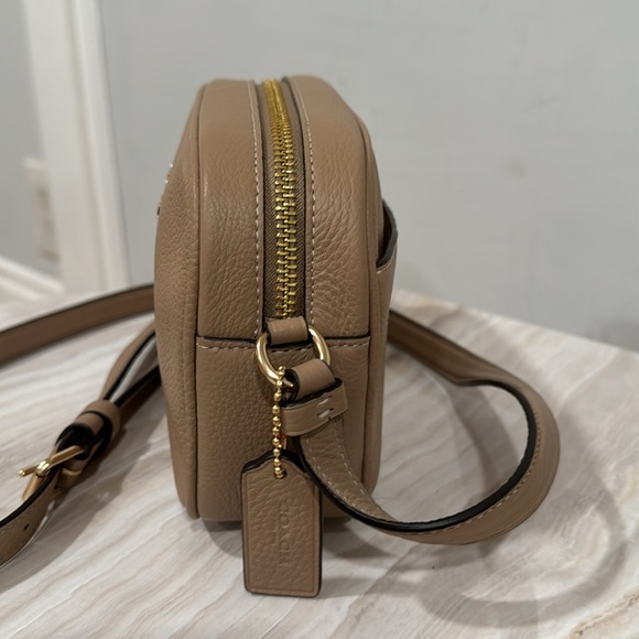 Coach Jamie Pebbled Leather Camera Crossbody Bag EUC - Picture 6 of 16